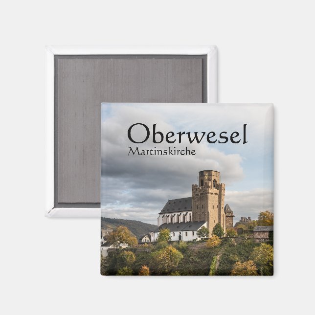 Imán Martinskirche Oberwesel (Anverso/Reverso)