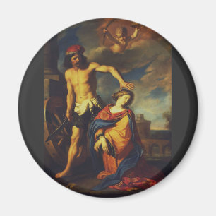 Imán Martirio de Santa Catalina Colección de Arte Fino