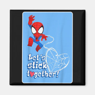Imán Marvel Spider-man Mantengámonos Juntos San Valentí