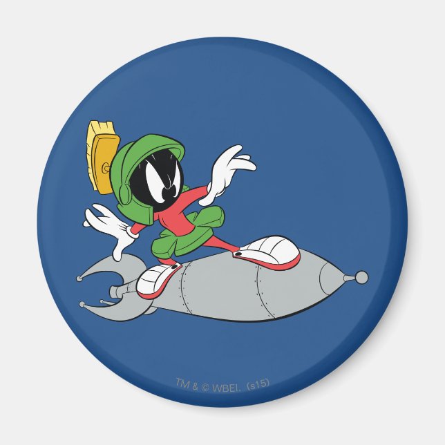 Imán MARVIN EL cohete MARTIAN™ (Frente)