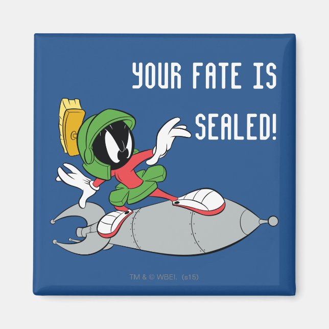 Imán MARVIN EL cohete MARTIAN™ (Frente)
