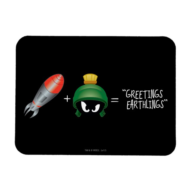 Imán MARVIN LA Ecuación DE Emoji MARTIAN™ (Horizontal)