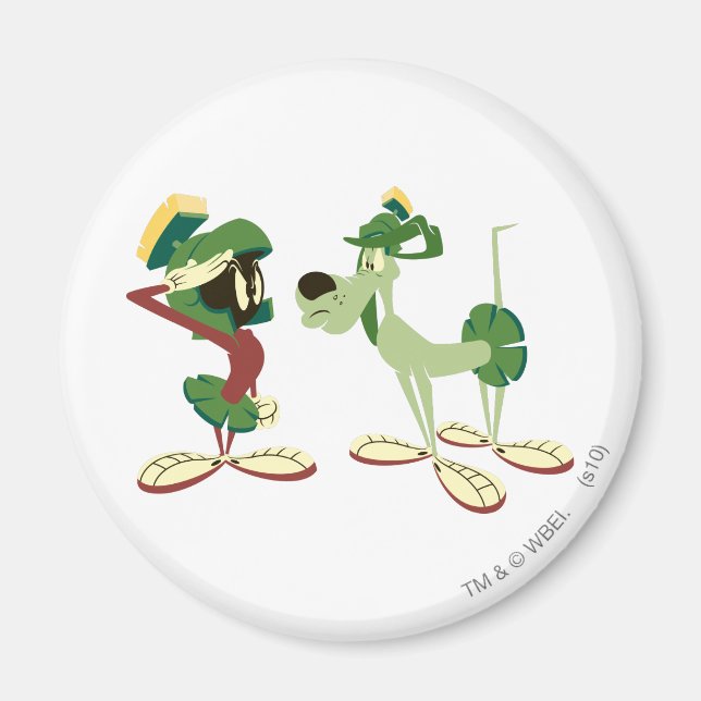 Imán MARVIN THE MARTIAN™ y K-9 (Frente)