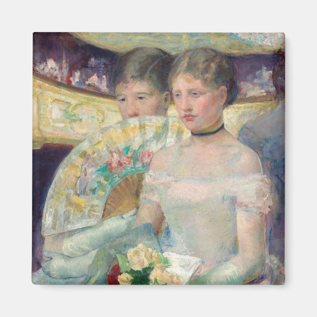 Imán Mary Cassatt - El Palco (Frente)
