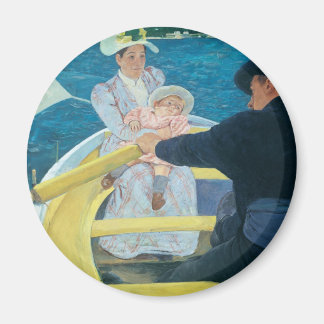 Imán Mary Cassatt - La Fiesta del barco