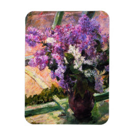 Imán Mary Cassatt Lilacs Magnet