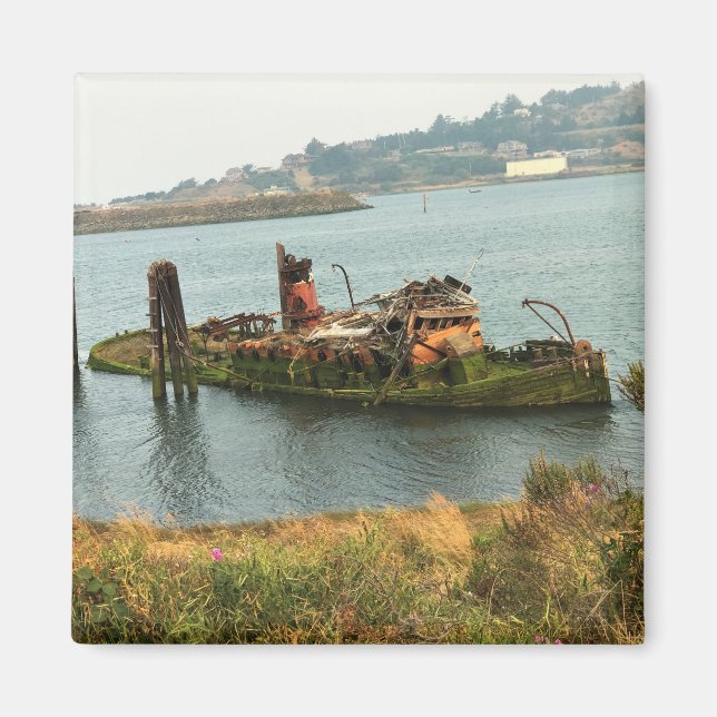 Imán Mary D. Hume, Gold Beach, Oregón (Frente)