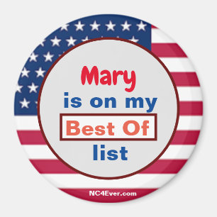 Imán Mary está en mi mejor sitio de lista