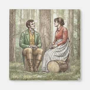 Imán Mary y Tom en "La otra hermana Bennet"