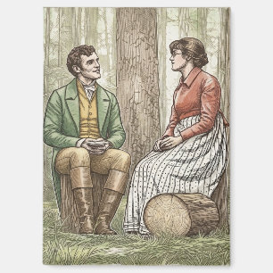 Imán Mary y Tom en "La otra hermana Bennet"