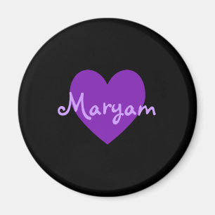 Imán Maryam en morado