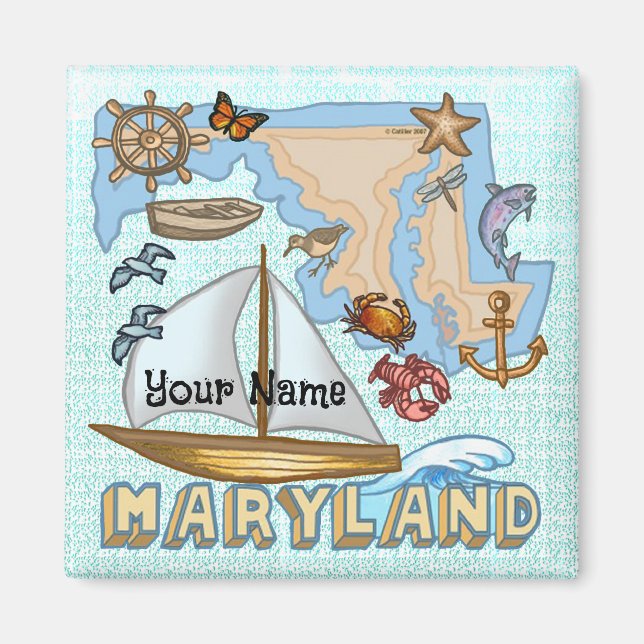 Imán Maryland (Frente)