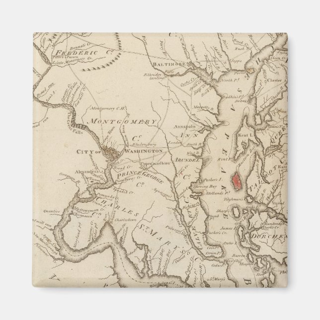 Imán Maryland 6 (Frente)