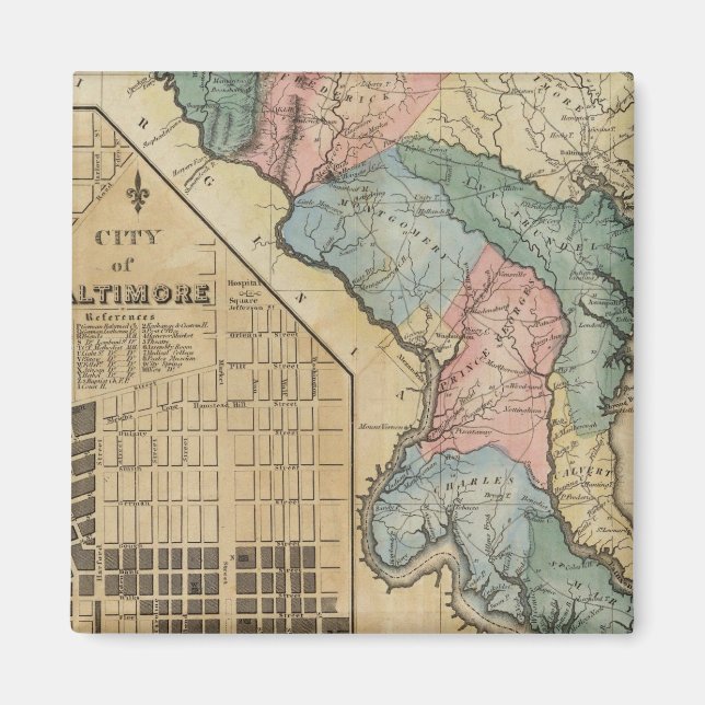 Imán Maryland 8 (Frente)