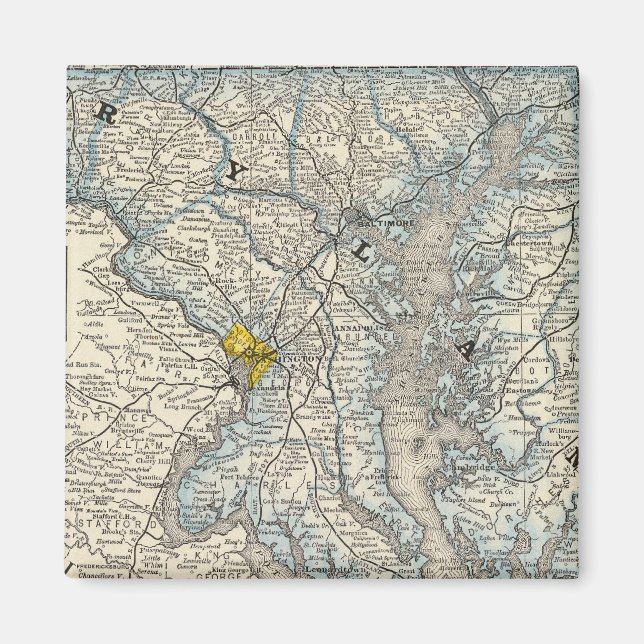 Imán Maryland, DC y Delaware (Frente)
