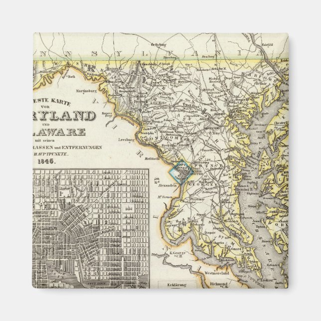 Imán Maryland, Delaware (Frente)