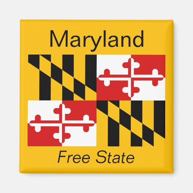 Imán Maryland Flag Magnet (Frente)