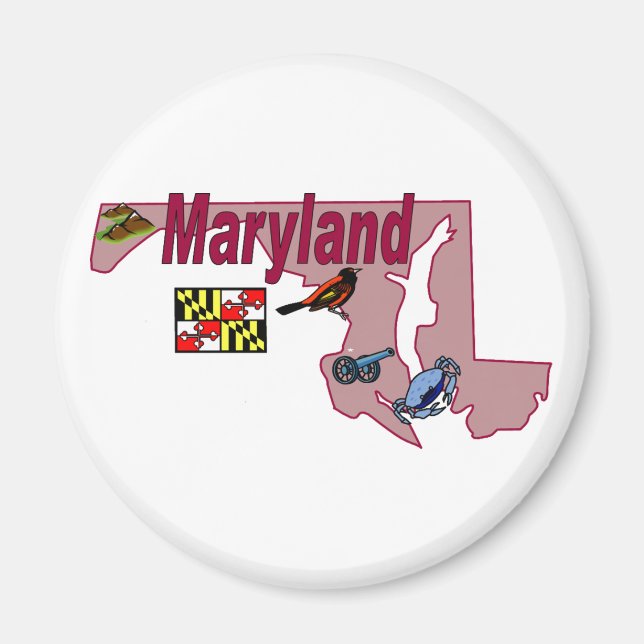 Imán Maryland Magnet (Frente)