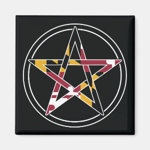 Imán Maryland Pagan transparente