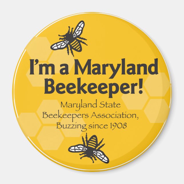 Imán Maryland State Beving Association Magnet (Frente)