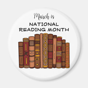 Imán Marzo es mes nacional de lectura