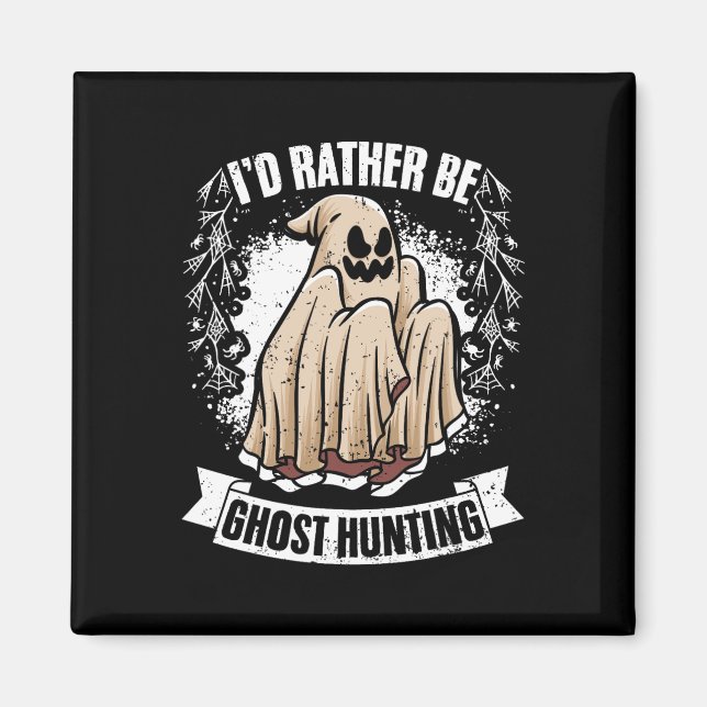 Imán Más bien ser cazador fantasma de un increíble inve (Frente)