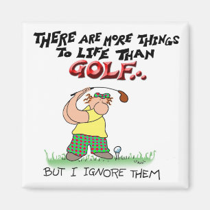 Imán Más cosas que golf