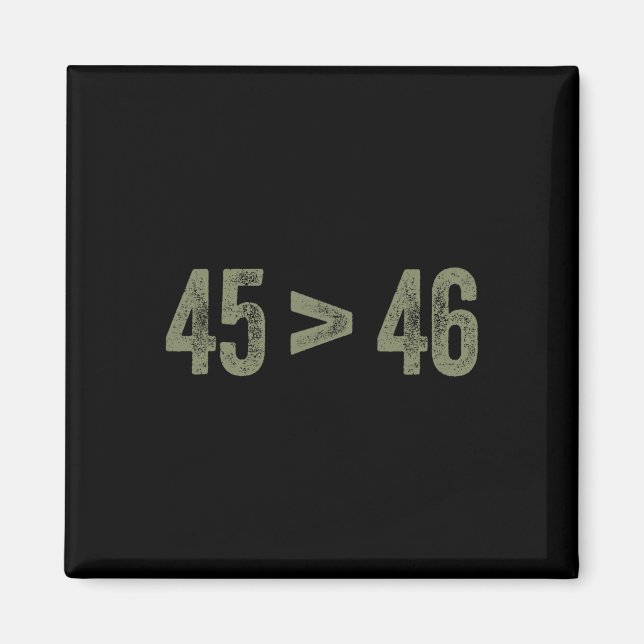 Imán Más De 46 Pro Trump Mi Presidente 45 Es G (Frente)