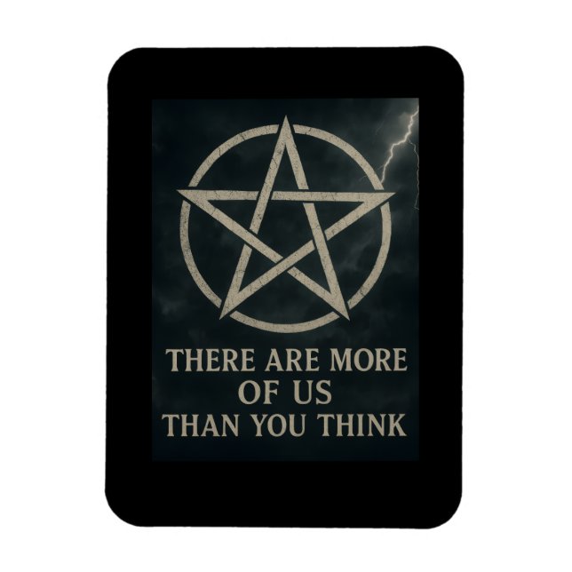 Imán Más de nosotros Wicca Magnet (Vertical)