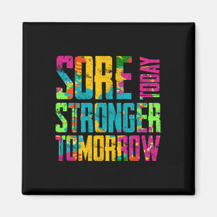 Imán Más fuerte hoy mañana entrenamiento motivacional