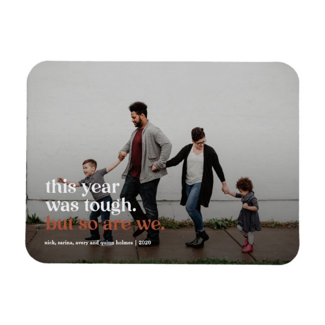 Imán Más fuerte juntos (Horizontal)