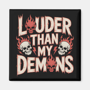 Imán Más Fuerte Que Mis Demonios: Calavera Gótica y Lla