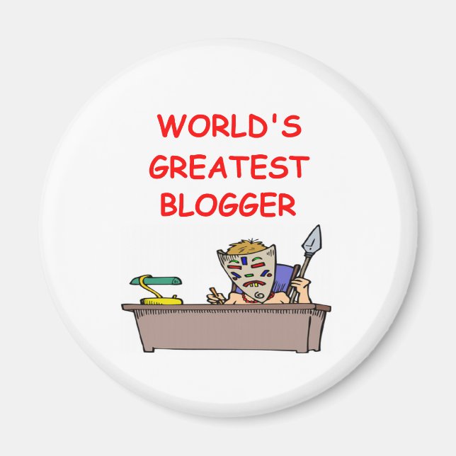 Imán más grande blogger del mundo (Frente)