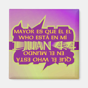 Imán Más grande es El que Esp I Square