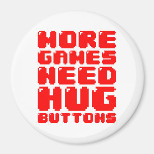 IMÁN MÁS JUEGOS NECESITAN BOTONES HUG