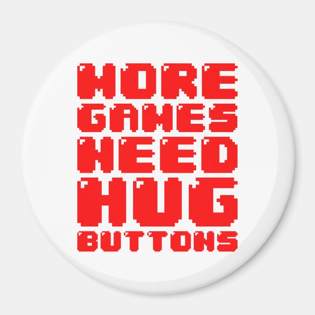 IMÁN MÁS JUEGOS NECESITAN BOTONES HUG (Frente)