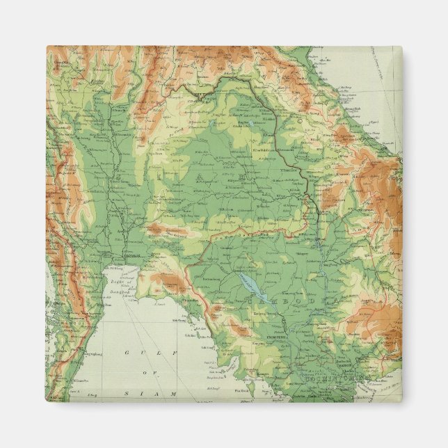 Imán Más lejos de India (Frente)