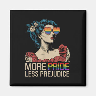 Imán Más Orgullo Menos Prejuicio Mes De Orgullo Lgbtq