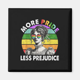 Imán Más Orgullo Menos Prejuicio Mes Orgullo Lgbtq Gay