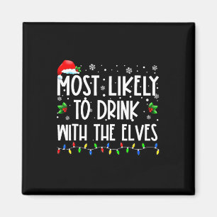 Imán Más Probable De Beber Con Los Elfos Familia Elf Ch