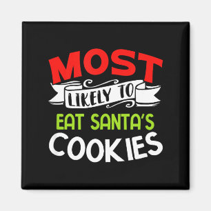 Imán Más Probable De Comer Las Galletas De Santa Divert