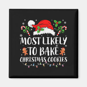 Imán Más Probable De Hornear Galletas De Navidad Famili