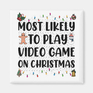 Imán Más Probable De Jugar Videojuegos En Navidad Gamin