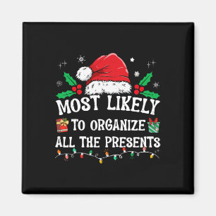Imán Más Probable De Organizar Todos Los Regalos Famili