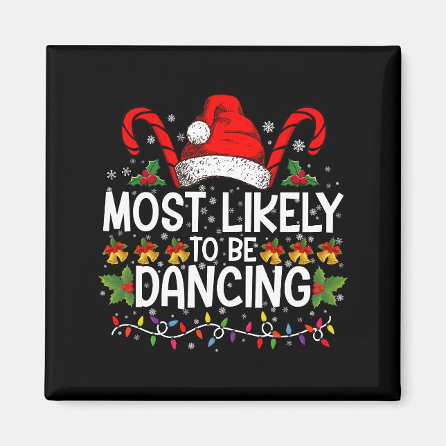 Imán Más Probable De Ser Familia Emparentada Bailando (Frente)