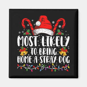 Imán Más Probable De Traer A Casa Una Navidad De Perro 