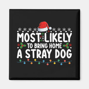 Imán Más Probable De Traer A Casa Una Navidad De Perro