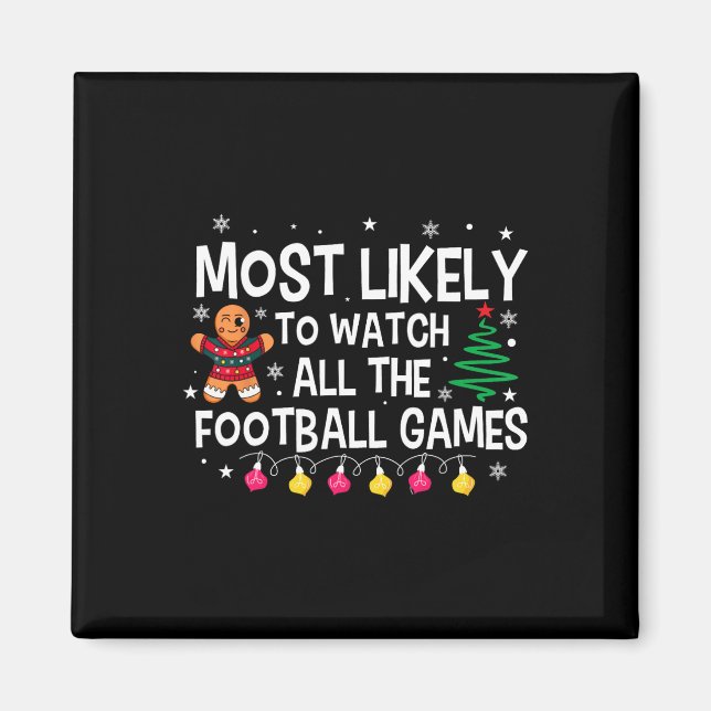 Imán Más Probable De Ver Todos Los Partidos De Fútbol N (Frente)