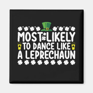 Imán Más Probable Que Baile Como Un Duende St Patricks