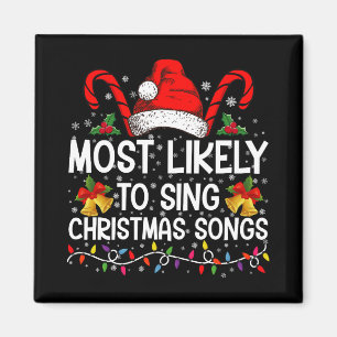 Imán Más Probable Que Cante Canciones De Navidad